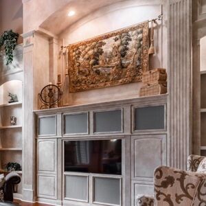 Authentic Vedure Chantilly French Silk Screen tapestry
4ftX5ft101/2